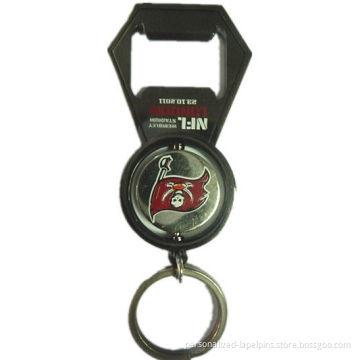 Metal Bottle Opener Keychains For Custom Souvenirs Silk Screen Printing, Offset Printing